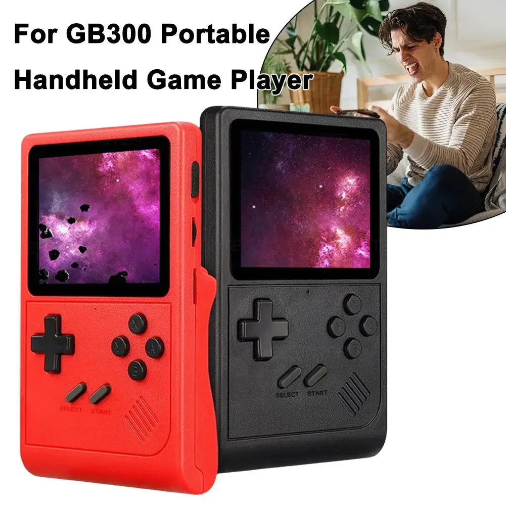 

Портативный портативный игровой плеер 8G GB300 с 3,0-дюймовым экраном, игровая консоль, встроенная 6000 игр, поддержка AV-выхода для SFC/GBA