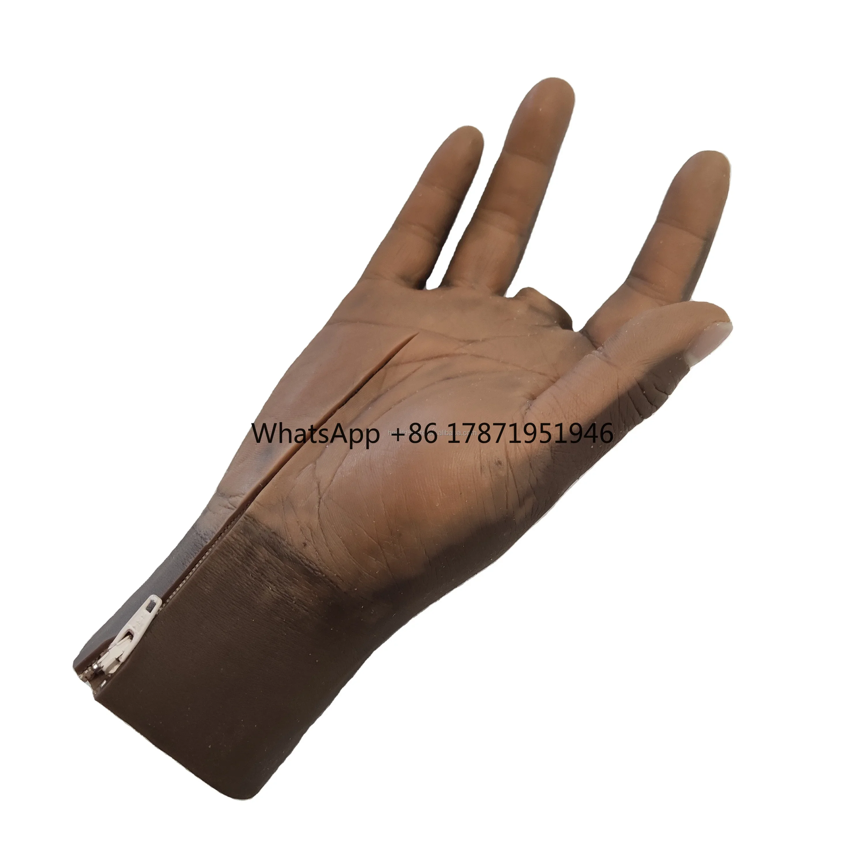 Silicone Cosmetic Finger and Hand Prosthetics Custom 1 Piece Online Technical Support Class I CN;HEB