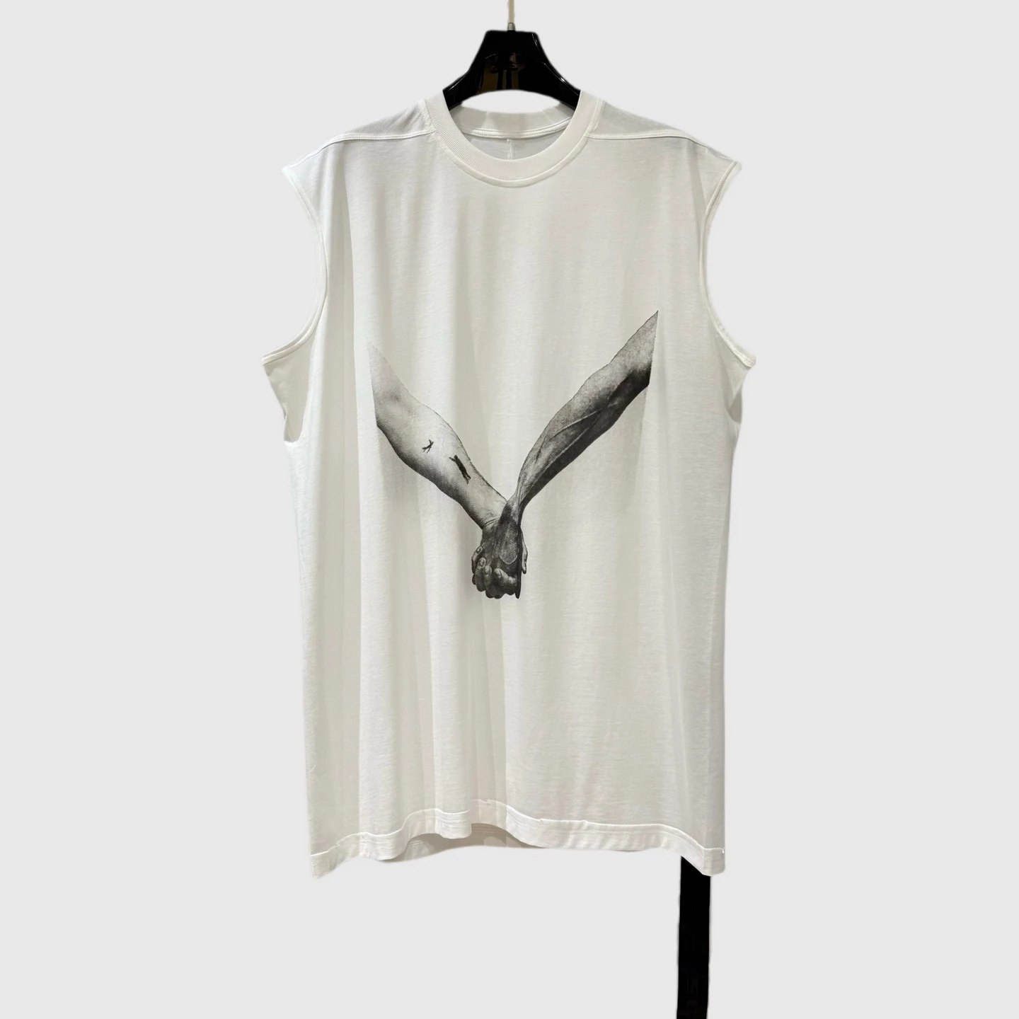 

Comfortable Breathable Men's Svel Vest Summer Trendy Print Long T-irt Faionable Loose Fit Urban Sle Daily Wear