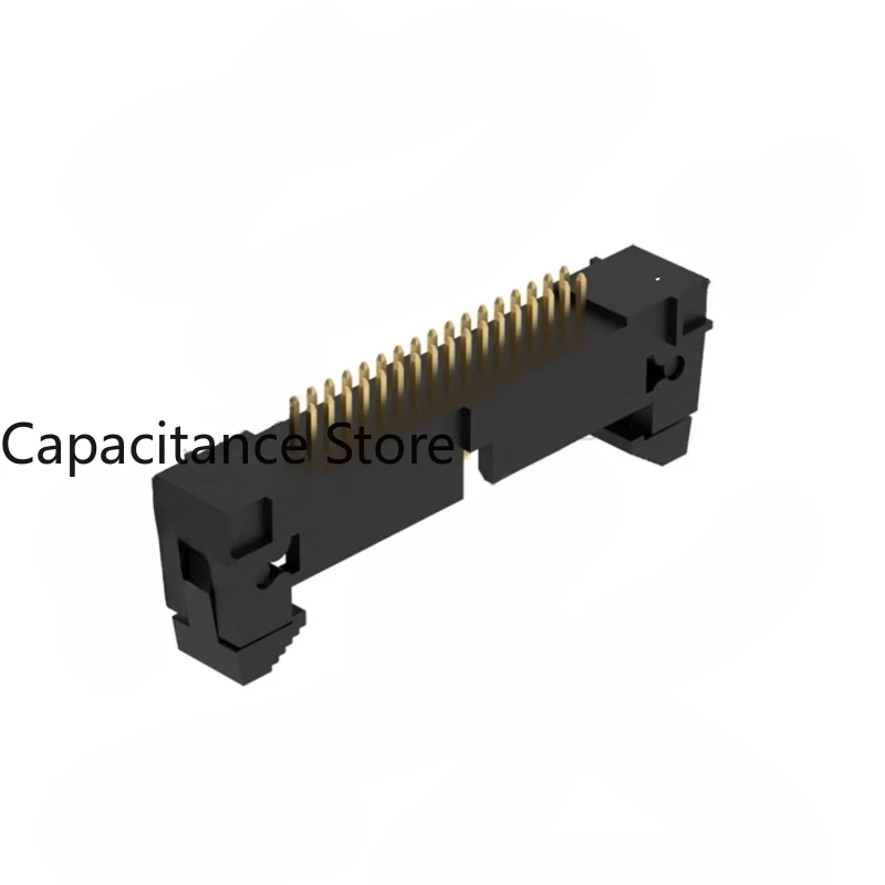 10PCS 1.27 spacing DC Niujiao H11.30 connector 180 degree straight insertion/90  bent insertion/SMD double row