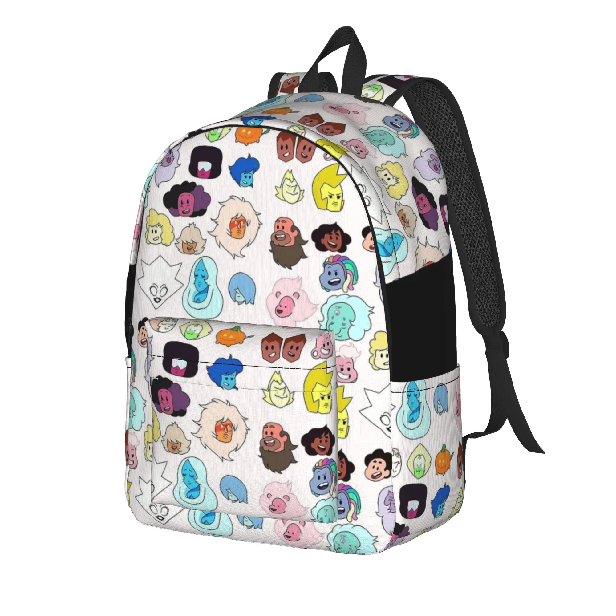 Crystal Gems Steven Universe Backpack  Streetwear Backpacks Boy Travel Durable School Bags Colorful Rucksack