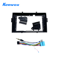 Car Android Audio Radio 9 Inch Big Screen 2 Din Fascia DVD Player Frame For Honda Ridgeline 2006 2014 Mount Fitting Kit