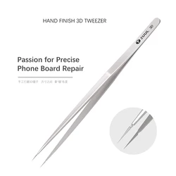 2UUL 3D Hand Tweezers for Precise Phone Maintenance Flying Wire Spot Welding Tweezer Tin IC Chip Micro Repair Forceps