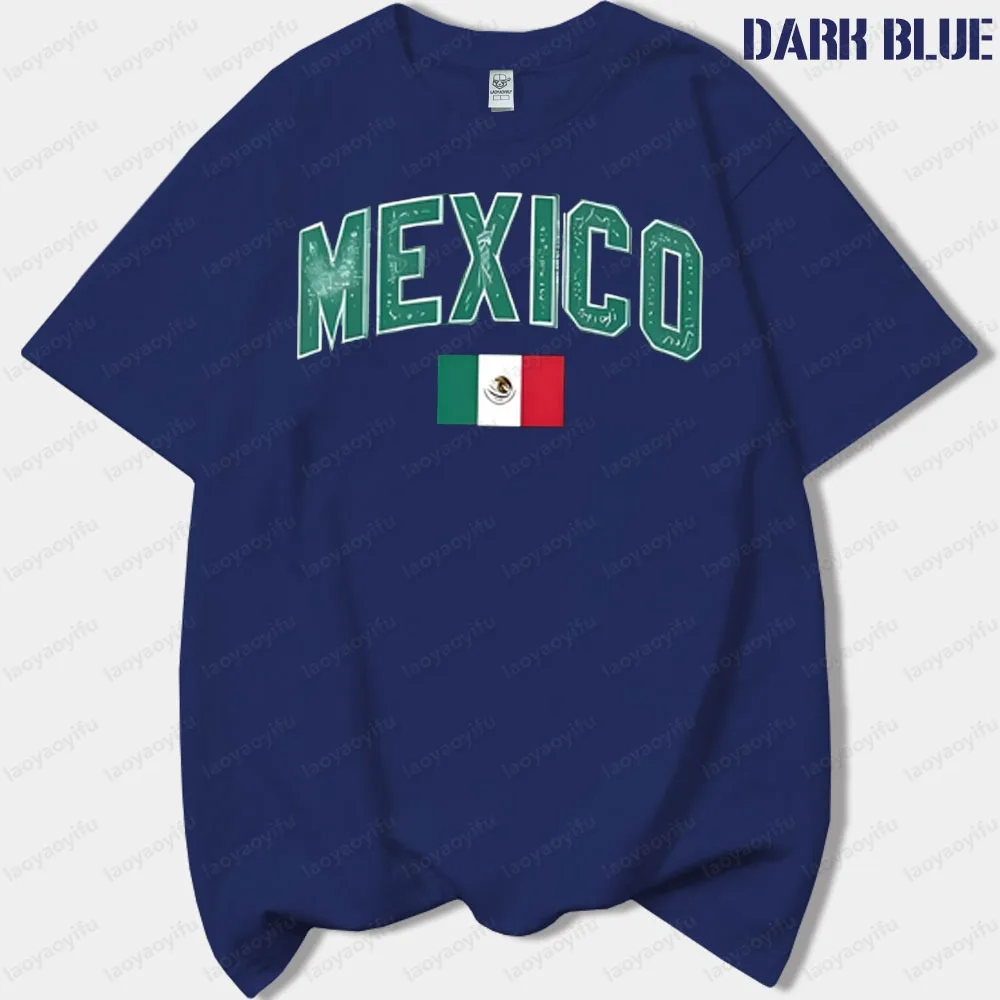 Mexican Independence Day Woman Graphic T Shirts Viva Mexico Man Summer High Quality Cotton Tshirt Fashion Casual Outdoors Tops