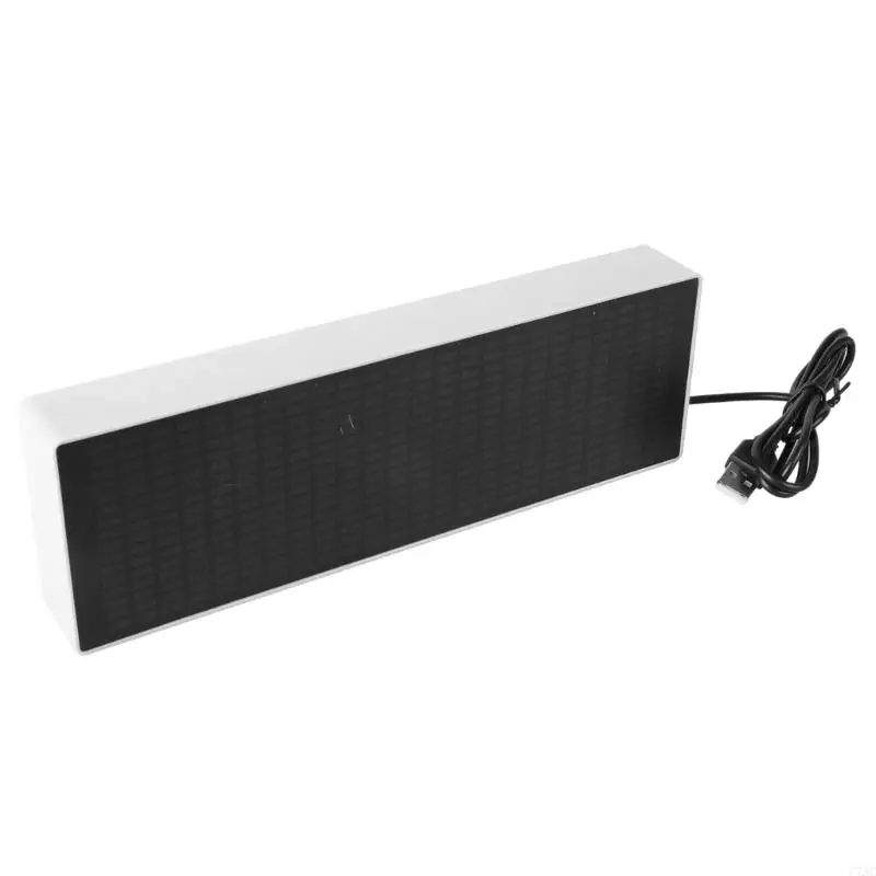 Analisadores captadores sensores voz usuários USB com exibição espectro música relógio