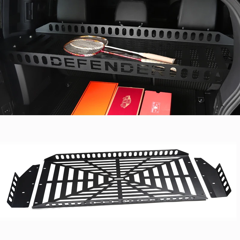 

Roof Racks For Land Rover Defender Trunk Stowing Tidying Storage Rack 110 Defender Accessories Interior Modification