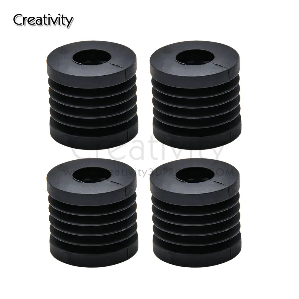 Anti Vibration Feet For BambuLabX1/X1C Anti-slip Anti-Shock Dust-proof Rubber Foot Pad  For Bambulabs P1P/P1S 3D Printer