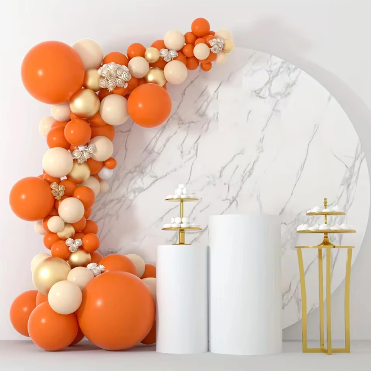 Zestaw 102 pomarańczowych balo – Orange Lighting Decor recenzja i cena