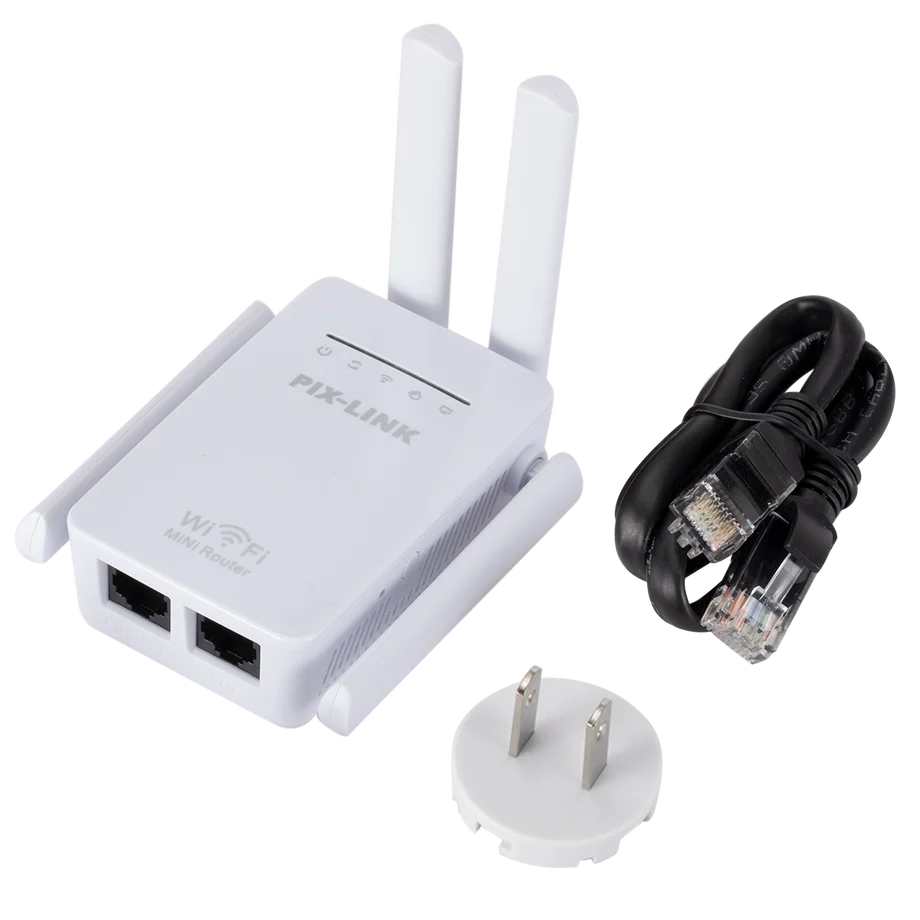 PzzPss Wireless Wifi Repeater Wifi Range Extender 300Mbps Network Wi fi Amplifier Signal Booster Repetidor Wifi Access Point