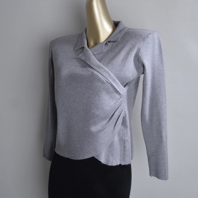 خريف شتاء جديد Sle غير النظامية الصليب V-ne محبوك قاعدة irt المرأة Ele الخصر حزام التخسيس ملابس داخلية