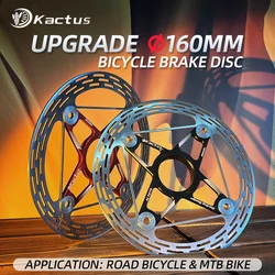 KACTUS Upgrade Bicycle Brake Discs MTB Road 160mm Centerlock Floating Rotor UltraLight Heat Dissipation Disc Bike Acessories