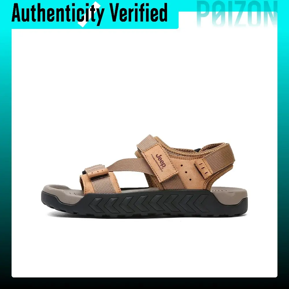 Jeep Sports Beach Sandals Men's Camel P420915002