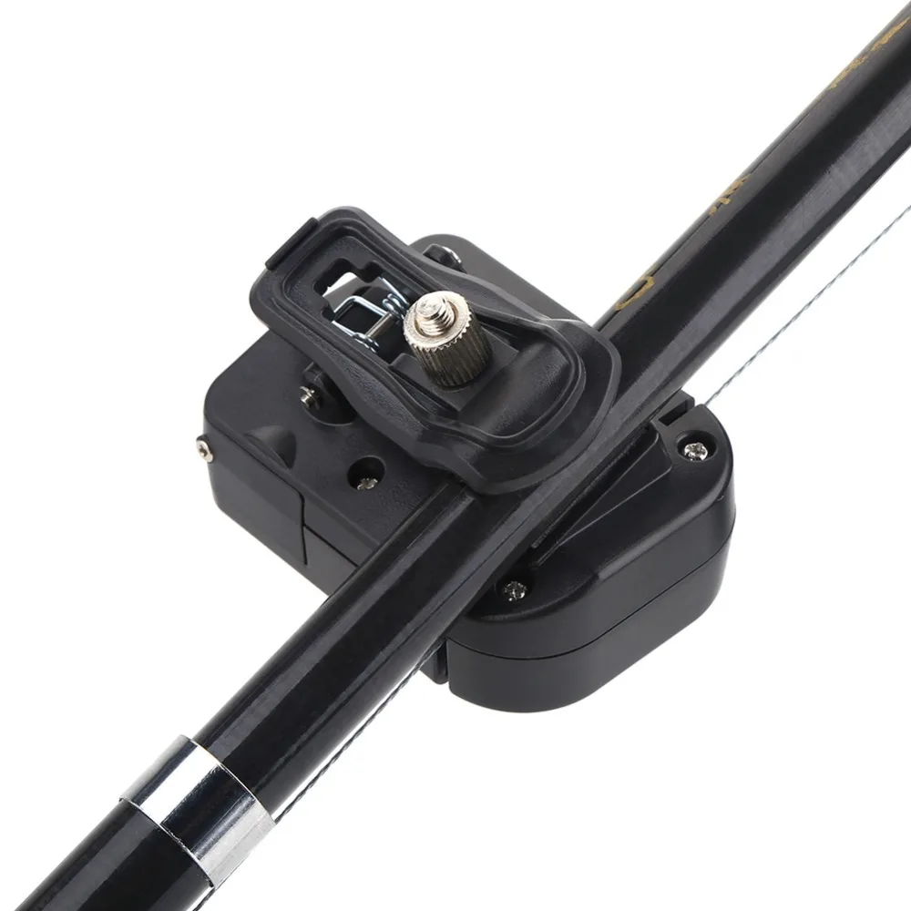 Accurate Clip on Rod Fishing Line Counter 0-99.9M Range Digital Display Fishing Meter Fishing Line Gauge Professional Fishing