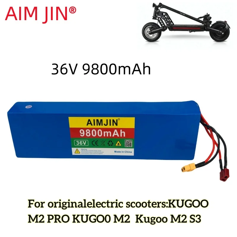 

10S3P 36V 9.8Ah Electric Scooter Battery Kugoo M2 S3 Lithium-ion Battery