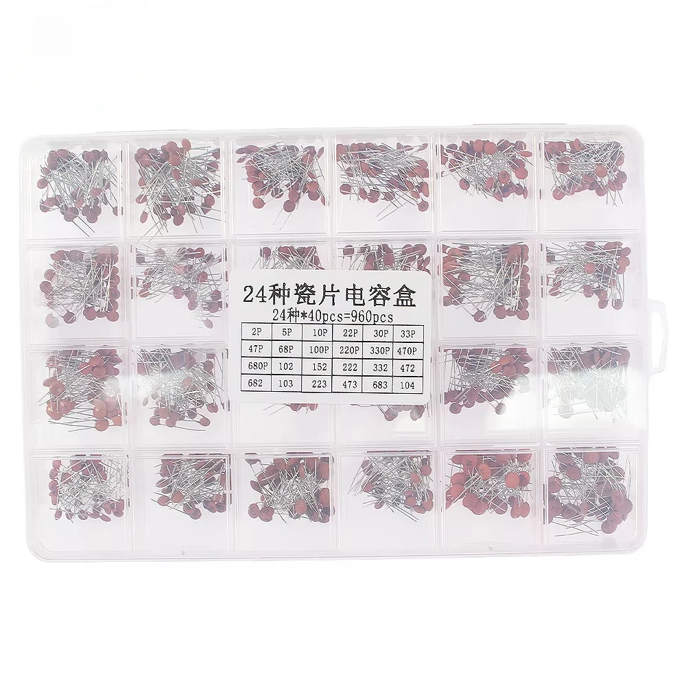 Набор керамических конденсатор – обзор и цена Capacitor Kit Assortment