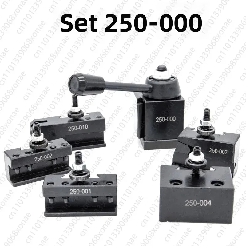 

Поршневой токарный станок Быстросменный держатель инструмента, 250-000 Быстросменный держатель инструмента Маленький токарный станок Быстросменный держатель расточной и токарной обработки