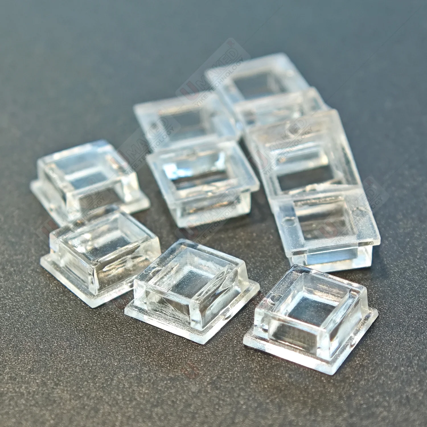 50pcs led len for 5050 SMD 9.5x9mm LED Lenses 5050 High power PC LED lens  optical Clear Surface lense for SMD5050 Chip bead