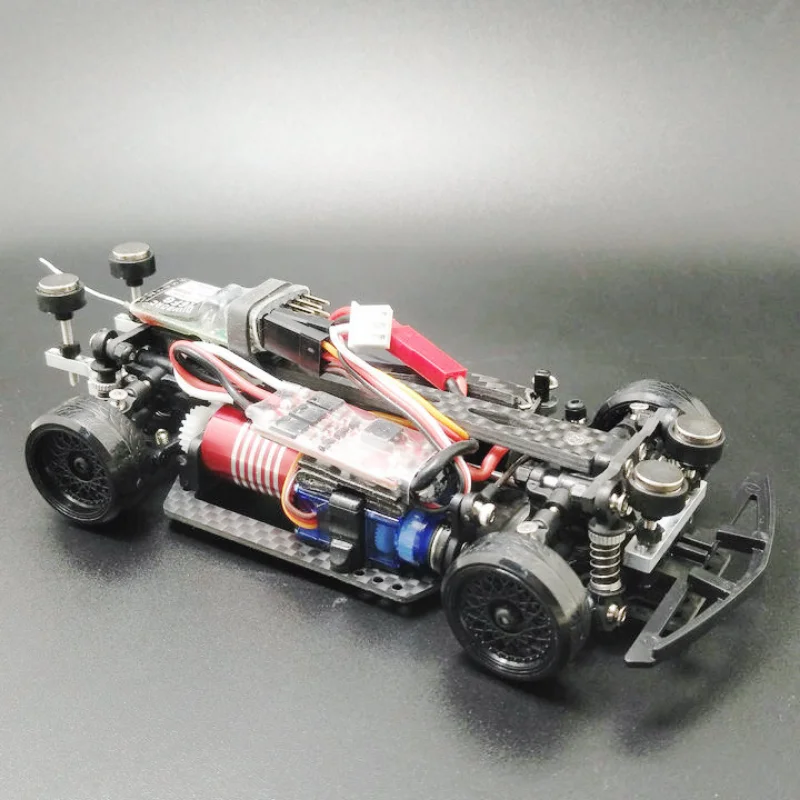 RC Drift 1/28 MINI Mosquito Car Mini-D Z Q Racing AWD 4WD Rear