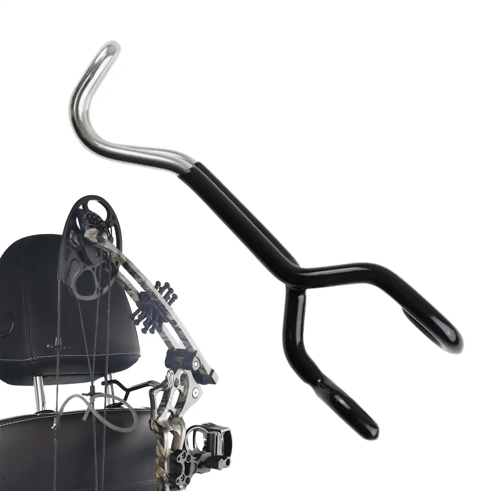 

Вешалка для лука, крепление на подголовник, рама, подшипник, крючок для хранения оборудования для стрельбы из лука, вешалка для автомобильного сиденья, лука для внедорожника, седана, авто