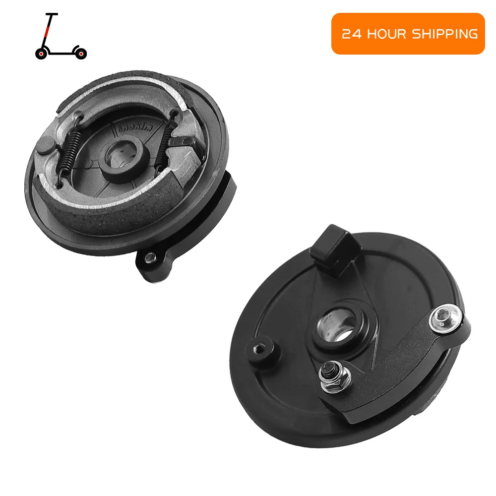 Wheel Round Brake Parts for INOKIM OX QUICK 4 Electric Scooter Front Wheel Drum Brake Swing Arm Replacement Parts