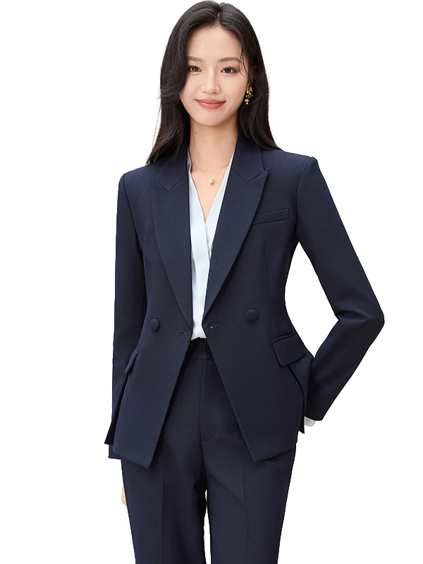Early Autumn High-Definition Slimming Professional Suit Set Women's Long Sleeve Commute Interview Formal Workwear