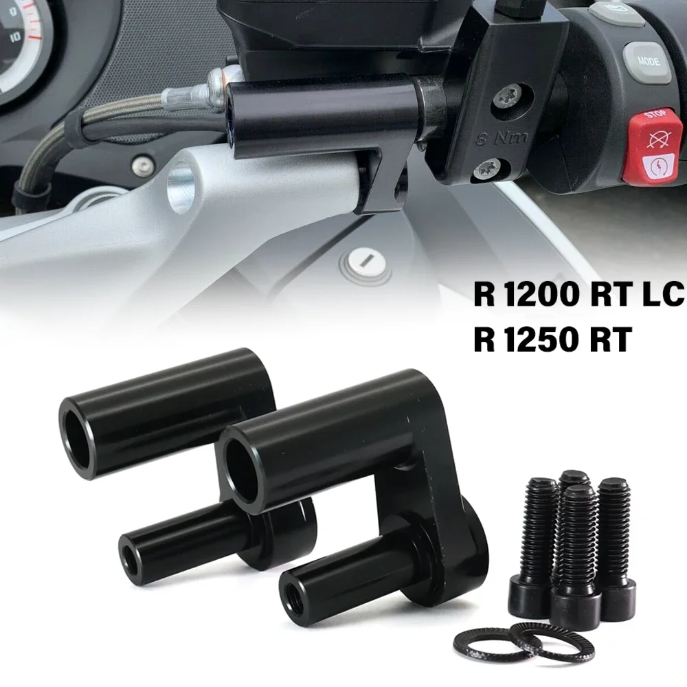 Motorcycle Adjustable Handlebar Riser Kit 1.625