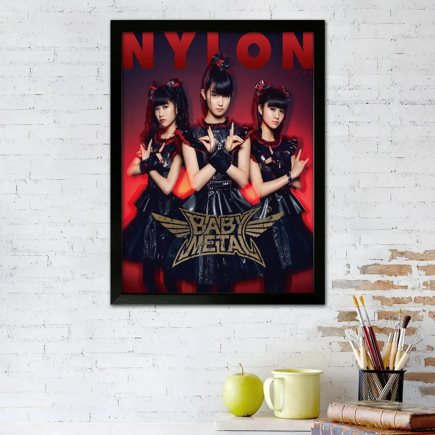 babymetal Poster Prints Wall Art Canvas Painting Poster For Modern Family Living Room Home Decor