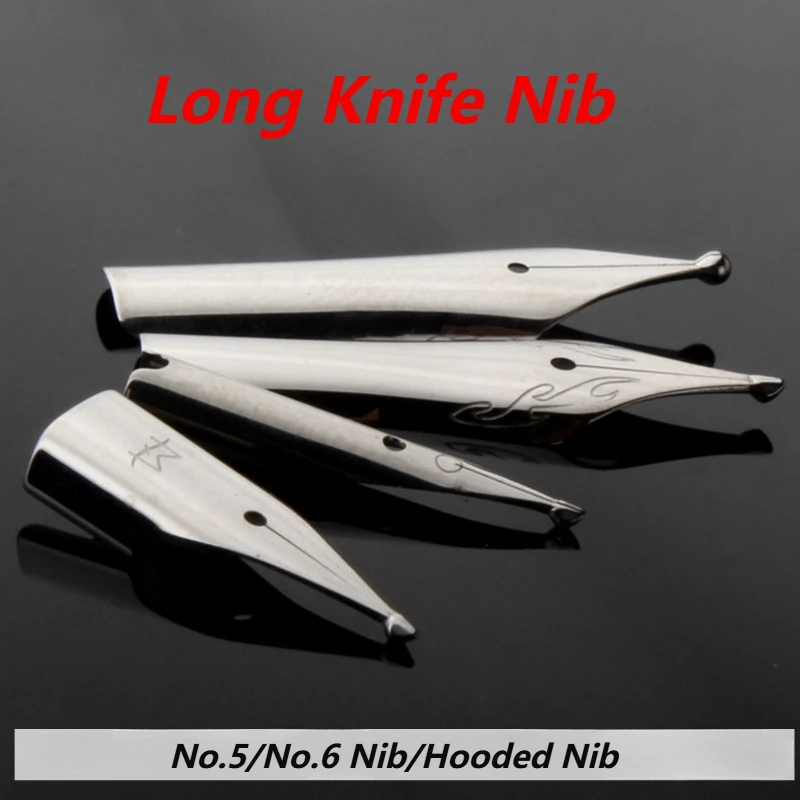 

Wingsung Hero Fountain Pen Tip Long Knife 1.0mm Professional Manual Grinding Suitable for Jinhao Daily Practice Calligraphy Pen