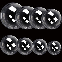 30pcs 8-36inch Bobo Balloon Transparent Bubble Balloon for Wedding Birthday Party Decoration Festival Balloon Decoration