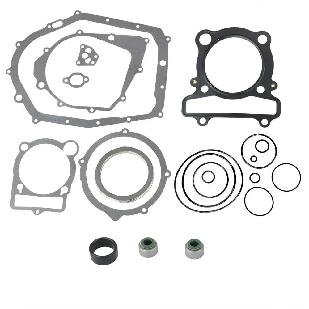 Full Engine Gasket Set For Yamaha Warrior Raptor 350 Big Bear YFM350 Motor Repair Seal Replacement Kit Components