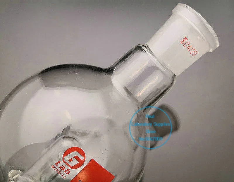 1Pcs 50Ml Tot 1000Ml Bump Val 14 #19 #24 #29 # Frosted Standaard Joint lab Borosilicaatglas Rotatieverdamper Explosieveilige Bal