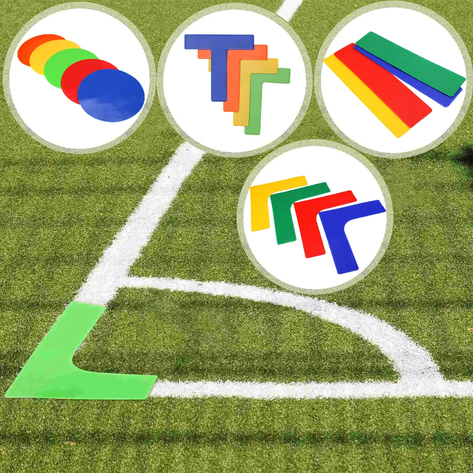 2 etichette per stadio, punto di riferimento, campo di terra, basket, calcio, badminton, allenamento, ostacolo, cartello rosso, calcio, blocco stradale