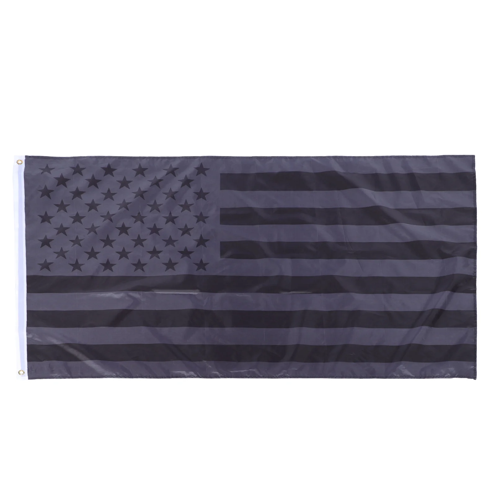 

American Flag Decor Black US Polyester Reusable Durable Garden Hanging USA Flag Courtyard Home Lawn