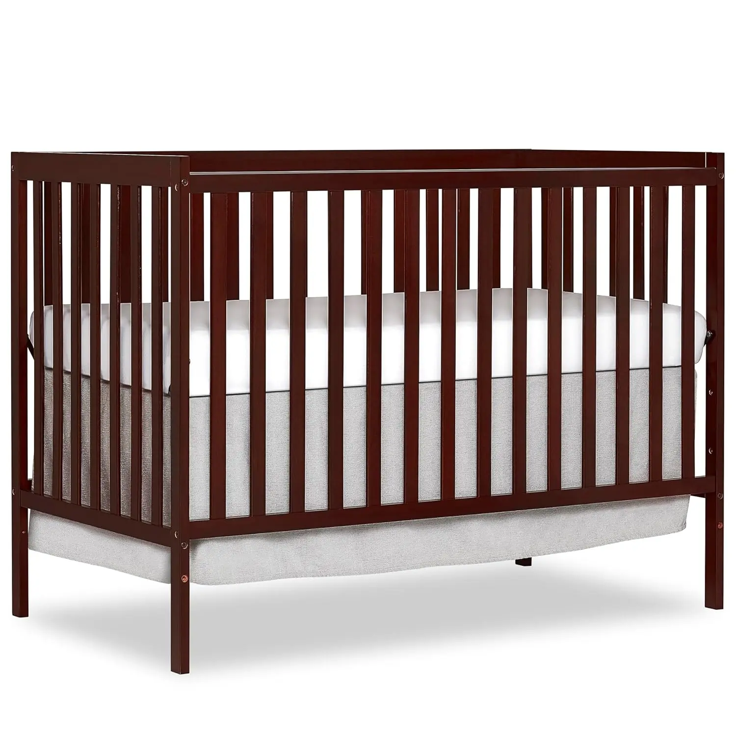 Synergy 5-In-1 Convertible Crib In Espresso, Greenguard Gold Certified