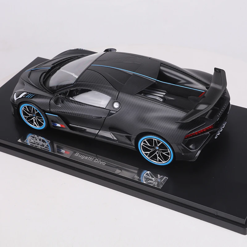 Burago 1:18 Bugatti Divo Liga Modelo Carro Edição Limitada 1000