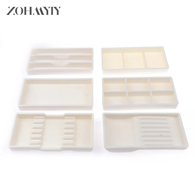 1 Stuks Autoclavable Kast Trays Plastic Lade Organizer Voor Tandarts Chirurgische Tandheelkundige Lade Gemakkelijk Schoon Te Maken Steriliseren