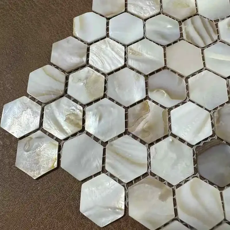 

Shell Mosaic Tile Natural White Mother of Pearl Wall Backsplash Bathroom Tiles fish scale sheet kitchen 17