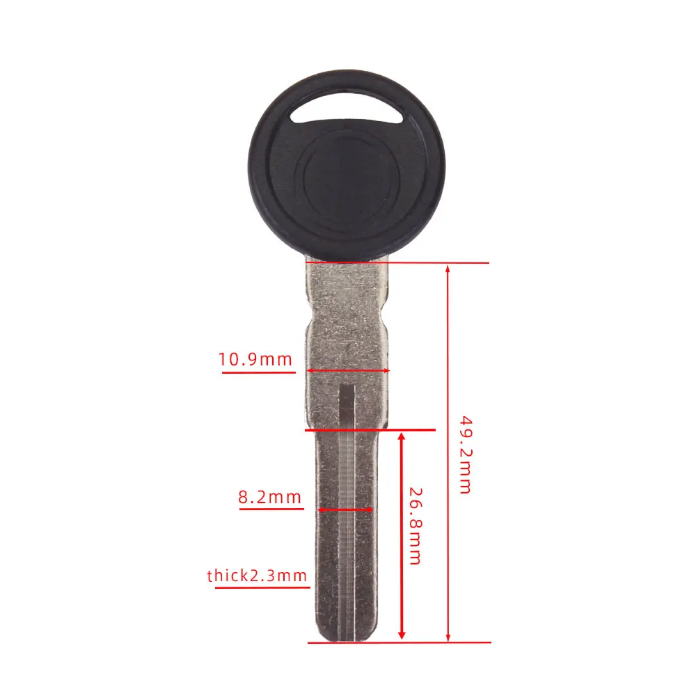 1Pcs New Blank Key Motorcycle Replace Uncut Keys For Panigale V4 959 1199 1299 899 Monster 1100 696 795 796 848