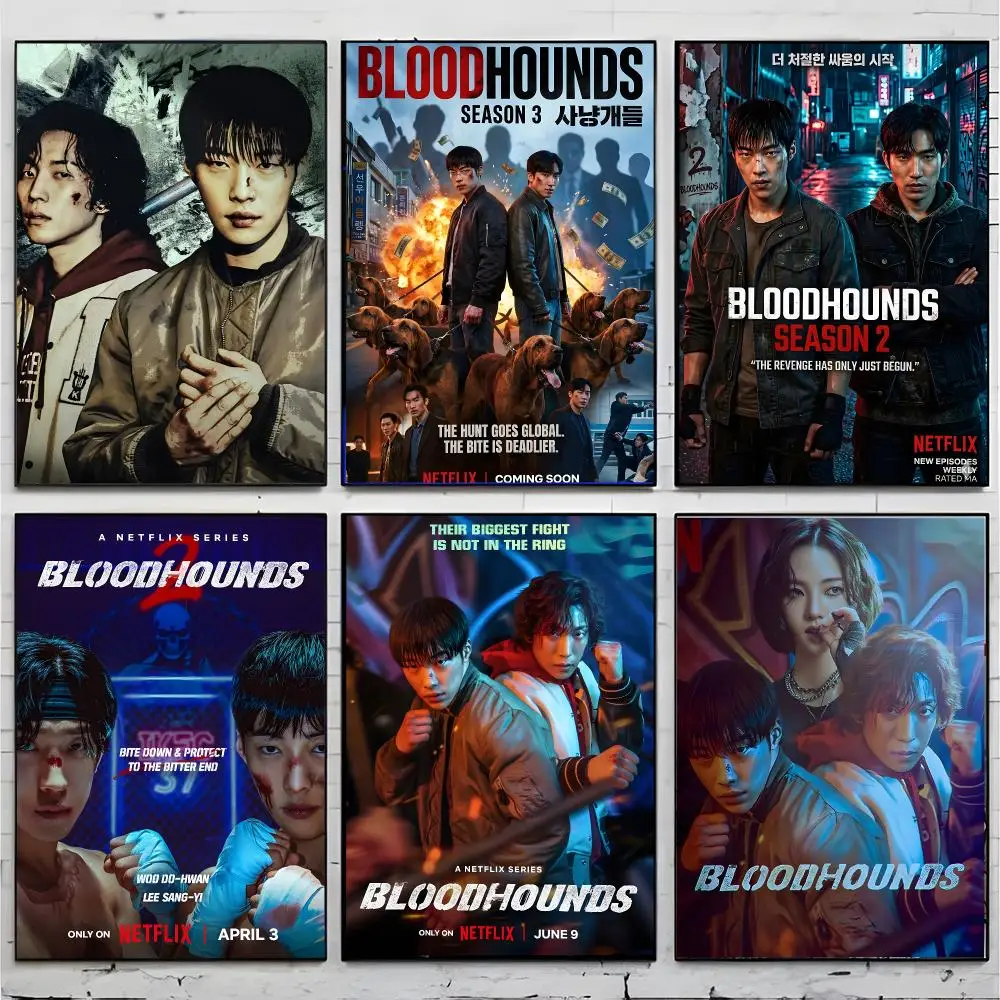 Series Action Bloodhounds Poster Superior Home Space  Indoor Decorative Art & Home Decor