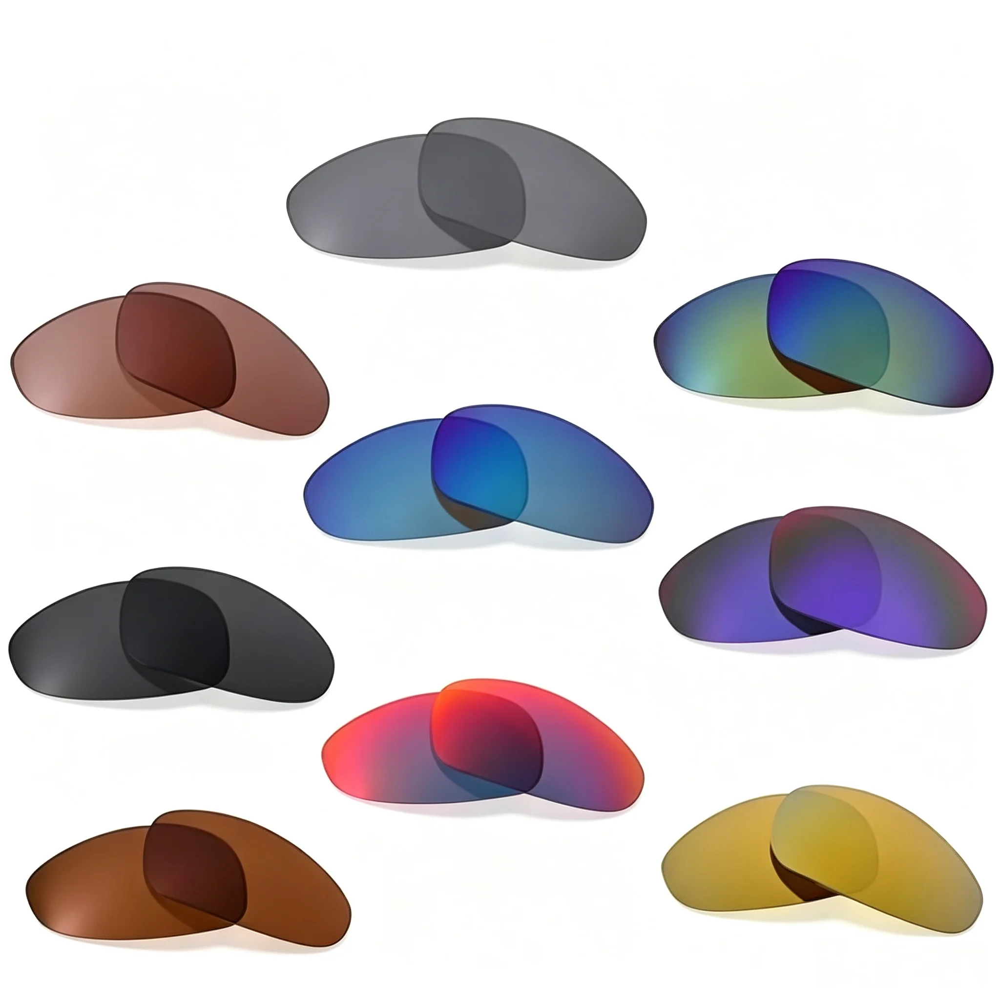 SunglassDoctor Polarized Replacement Lenses for Oakley Juliet 55mm Sunglasses - Multiple Options