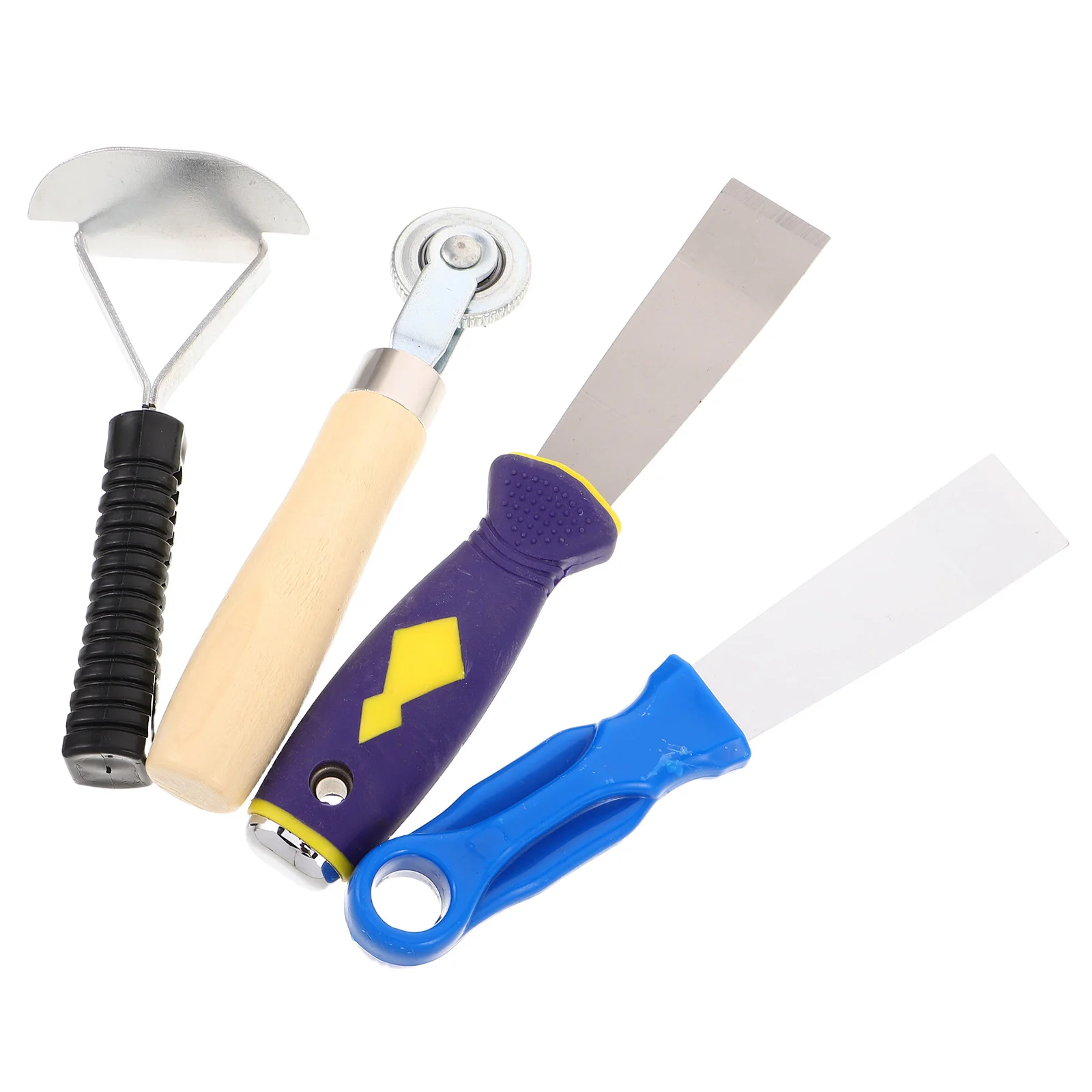 

1 Set Tire Repair Tool Kit: Steel Tire Spoons Vulcanizing Roller Skiving Tools For Auto Garage Car Motorcycle Repair Buffing