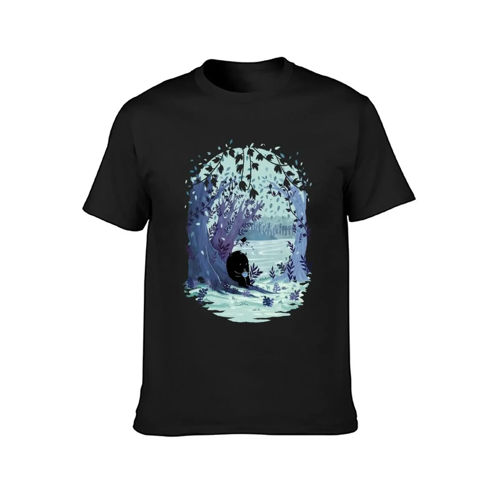 A Quiet Spot of Tea T-Shirt new edition boys animal print mens graphic t-shirts anime