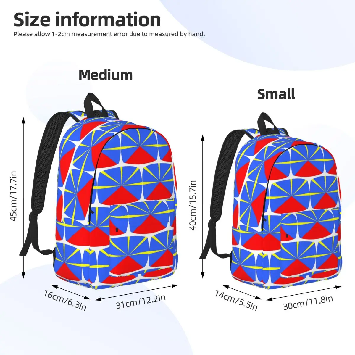 974 Reunion Island Flag Backpack Daypack Large Capacity Kids BookBag School Bag Shoulder Bags for Men Women
