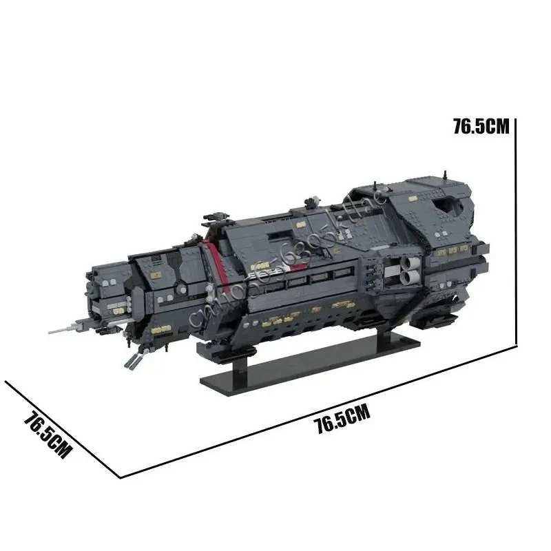 Nouveau 5432 pièces jeu de film spatial série Halo UNSC pilier automne C-709 modèle de navire de guerre bricolage idées créatives enfant jouet assemblage Puzzle cadeau