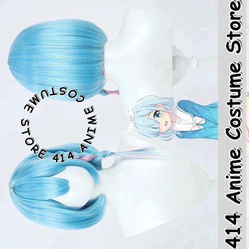 

Game & Anime Arona Cosplay Wig Blue Archive Heat-Resistant Fiber Synthetic Hair