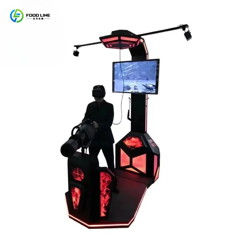 FL VR Shooting Game Machine Motion Sensing Fitness Equipment Composite for Family Entertainment Room