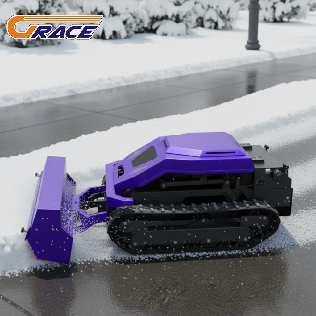 

2025 New Brand High Efficiency Diesel Remote Control Lawn Mower EPA Engine Waterproof Factory Customize Wholesale for Sale