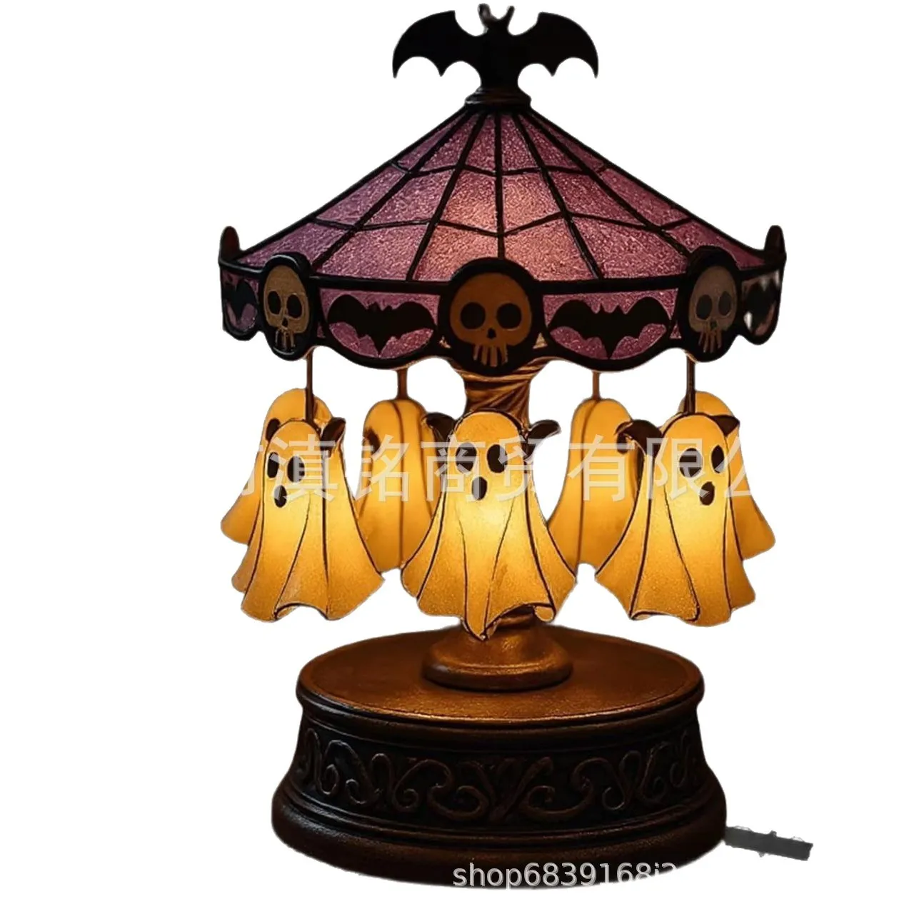 Para Halloween carrusel fantasma adorno de Halloween