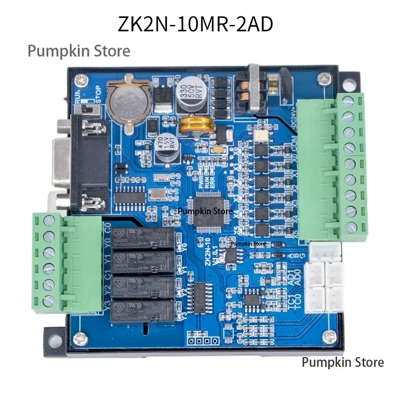 Panel PLC Industrial Control Board FX2n-10/14MRMT Analog Temperature Controller