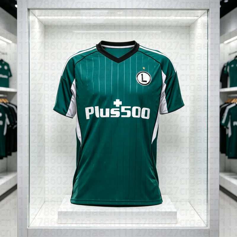 Camisa de Futebol Legia Warsaw Polônia Adulto Masculino/Feminino e Infantil - Kit Especial de Camisa de Futebol e Camisetas para Família e Crianças